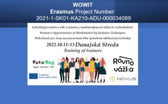 WOWIT Training of Trainers in Dunajska Streda